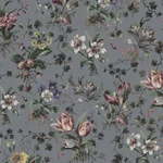 House of Hackney Tulipa wallpaper in Grey – SKU 1-WA-TUL-DI-GRY-XXX