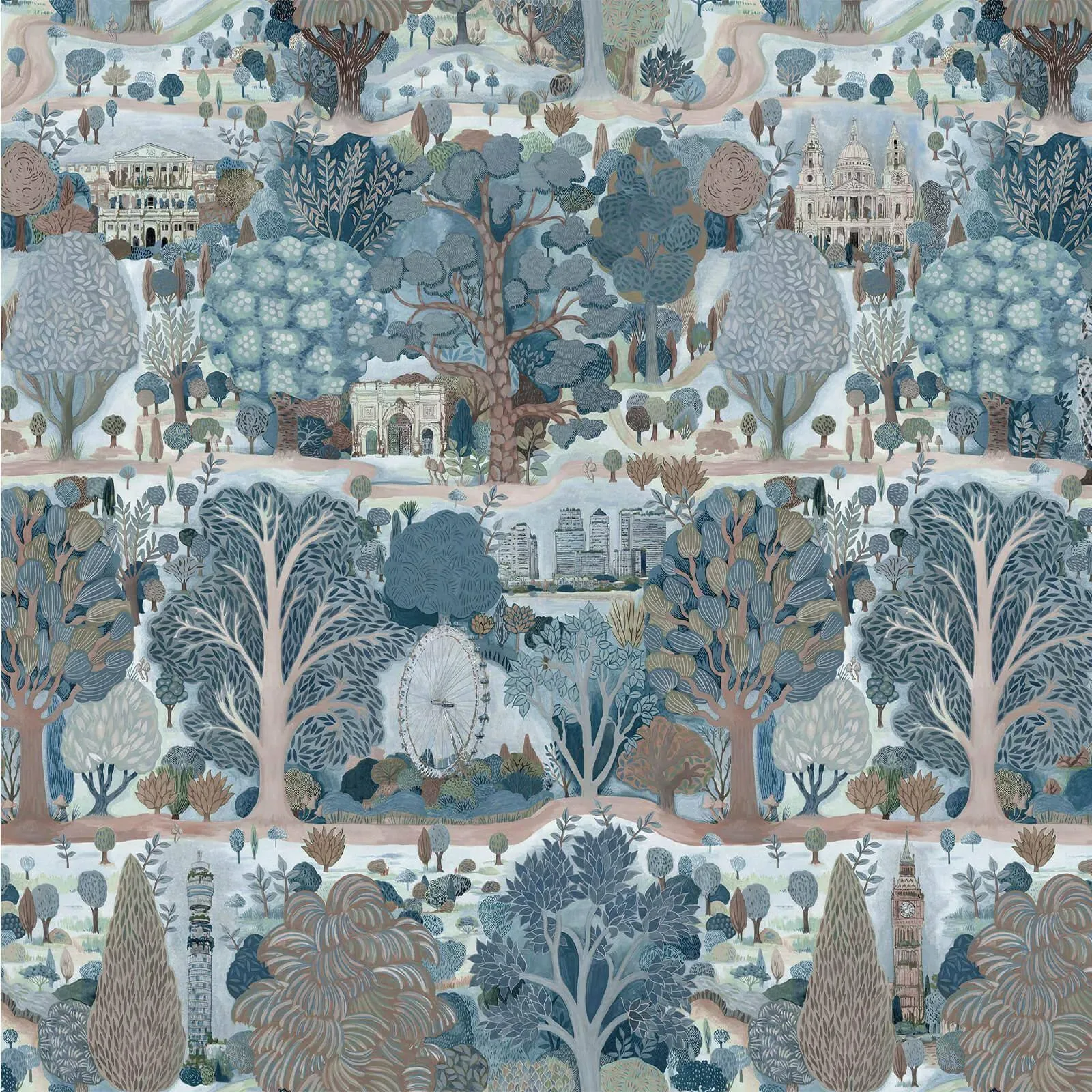 House of Hackney Utopia wallpaper in Autumn – SKU 1-WA-UTO-DI-AUT-XXX