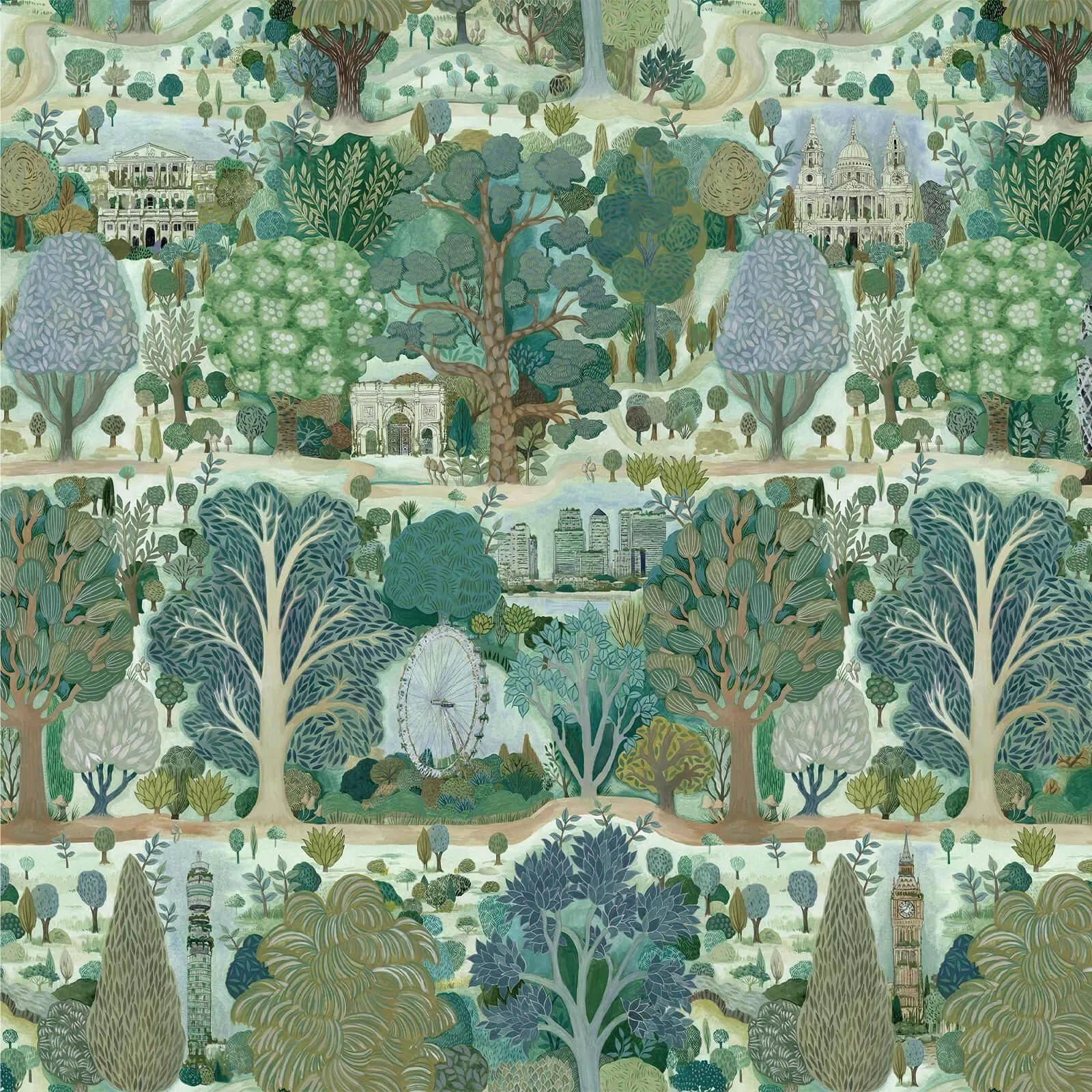 House of Hackney Utopia wallpaper in Spring – SKU 1-WA-UTO-DI-SPR-XXX