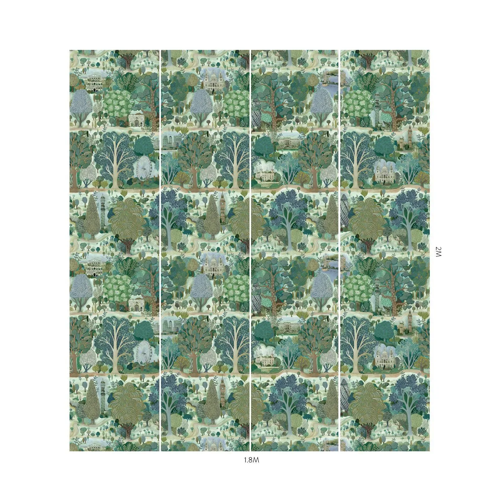 House of Hackney Utopia Wallpaper – Spring | Wallpaper Twins House of Hackney Utopia wallpaper in Spring – SKU 1-WA-UTO-DI-SPR-XXX