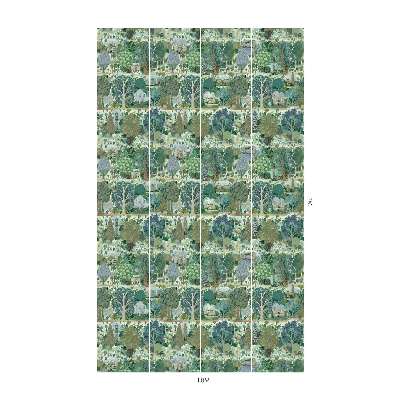 House of Hackney Utopia Wallpaper – Spring | Wallpaper Twins House of Hackney Utopia wallpaper in Spring – SKU 1-WA-UTO-DI-SPR-XXX