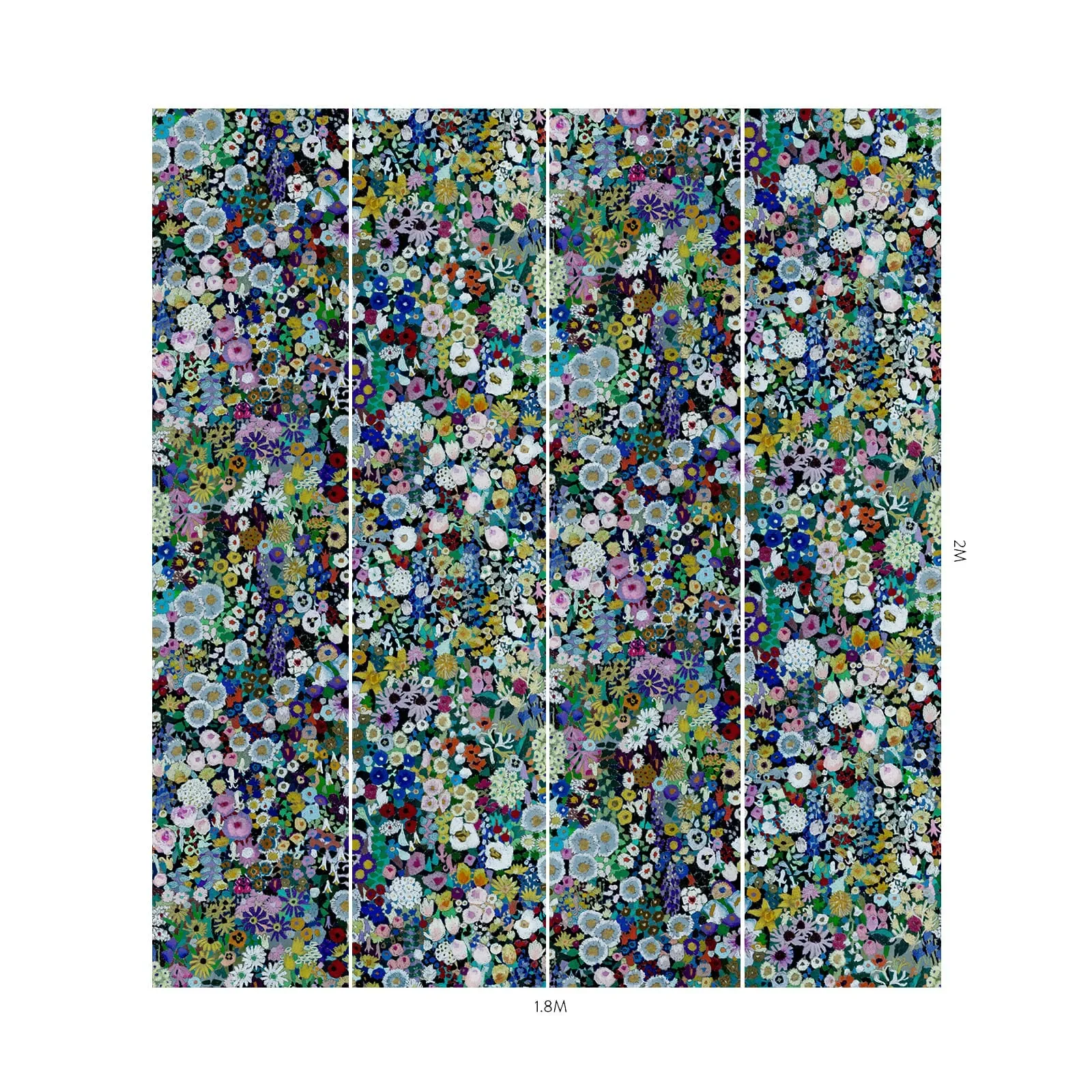 House of Hackney Woodstock Wallpaper – Meadow | Wallpaper Twins House of Hackney Woodstock wallpaper in Meadow – SKU 1-WA-WOO-DI-MEA-XXX