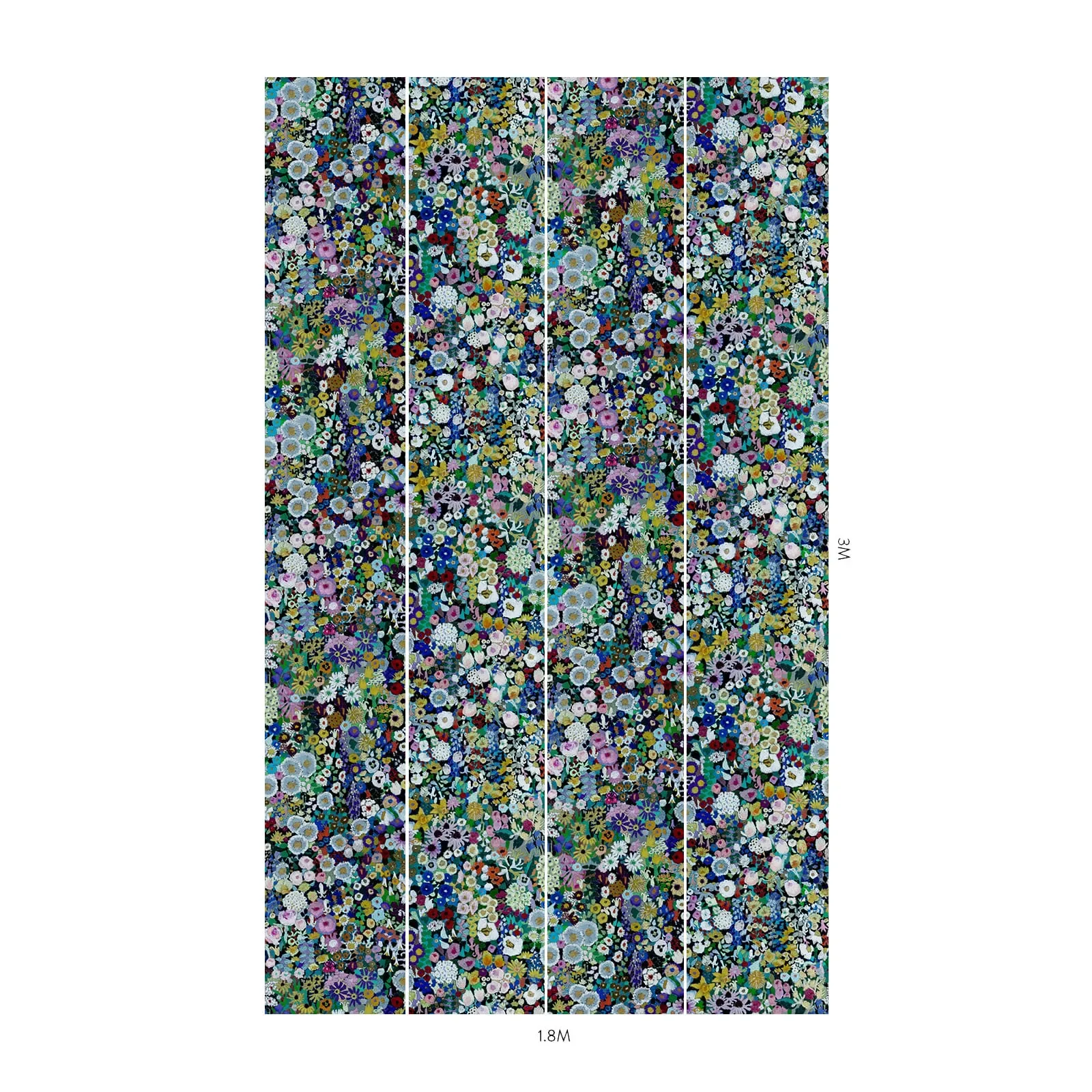 House of Hackney Woodstock Wallpaper – Meadow | Wallpaper Twins House of Hackney Woodstock wallpaper in Meadow – SKU 1-WA-WOO-DI-MEA-XXX