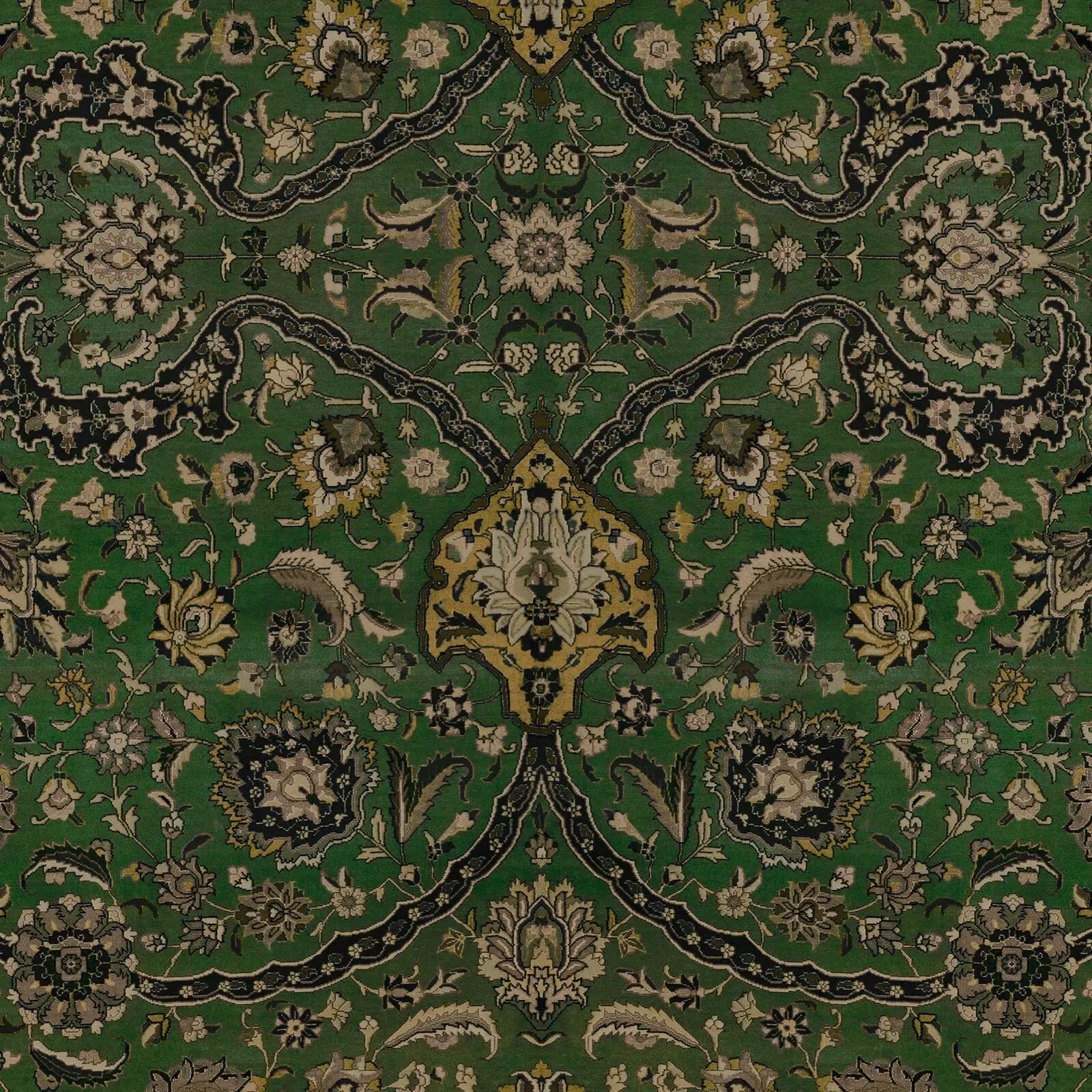 House of Hackney Zanjan wallpaper in Juniper Green – SKU 1-WA-ZAN-DI-JUN-XXX