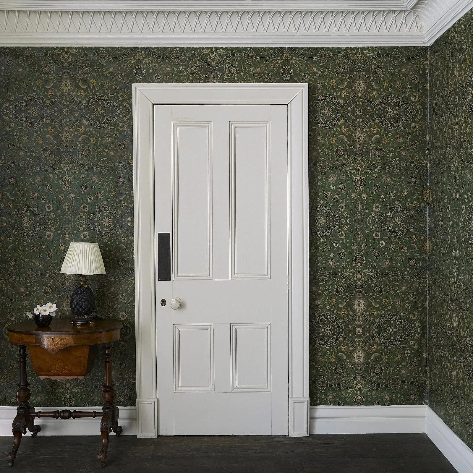 House of Hackney Zanjan wallpaper in Juniper Green – SKU 1-WA-ZAN-DI-JUN-XXX