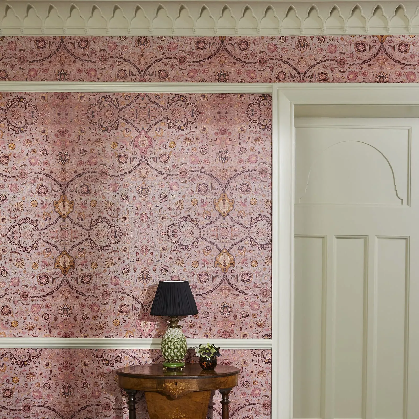 House of Hackney Zanjan wallpaper in Quartz Pink – SKU 1-WA-ZAN-DI-QRT-XXX