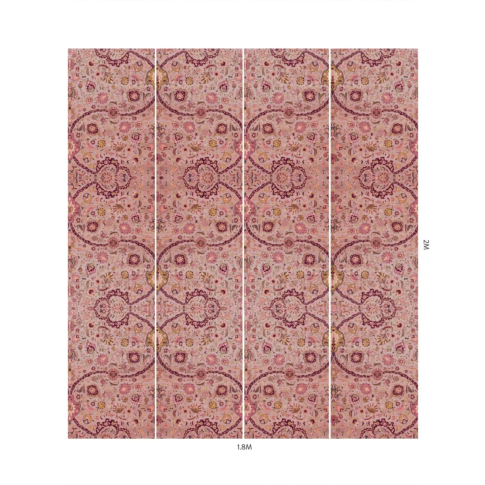 House of Hackney Zanjan Wallpaper – Quartz Pink | Wallpaper Twins House of Hackney Zanjan wallpaper in Quartz Pink – SKU 1-WA-ZAN-DI-QRT-XXX