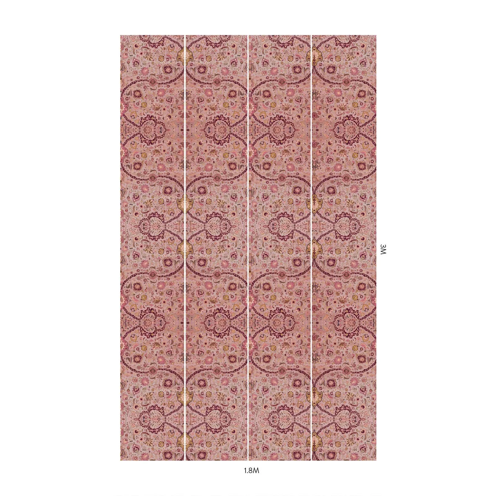 House of Hackney Zanjan Wallpaper – Quartz Pink | Wallpaper Twins House of Hackney Zanjan wallpaper in Quartz Pink – SKU 1-WA-ZAN-DI-QRT-XXX