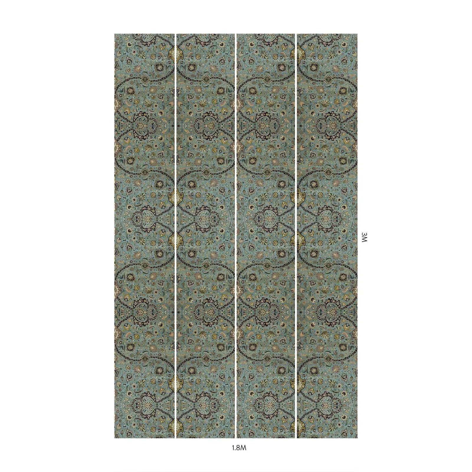 House of Hackney Zanjan wallpaper in Sapphire – SKU 1-WA-ZAN-DI-SPH-XXX