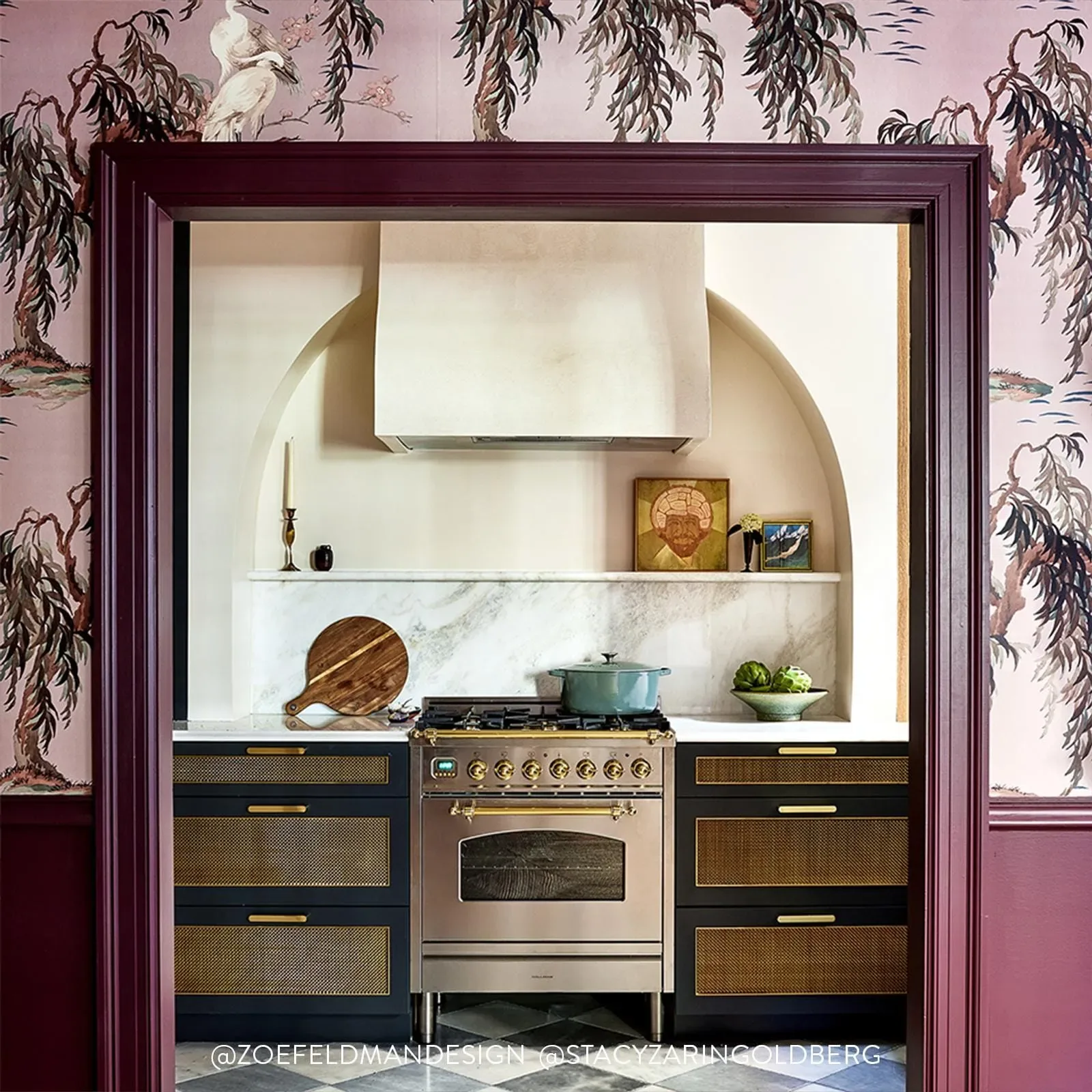 House of Hackney Zeus wallpaper in Blush – SKU 1-WA-ZEU-DI-BLS-XXX