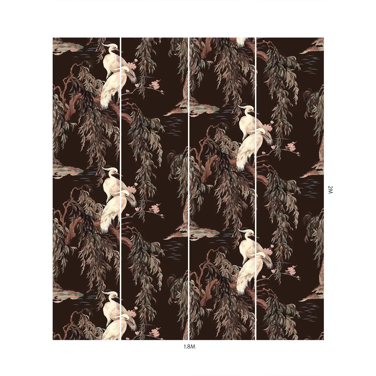 House of Hackney Zeus wallpaper in Carob – SKU 1-WA-ZEU-DI-CRB-XXX