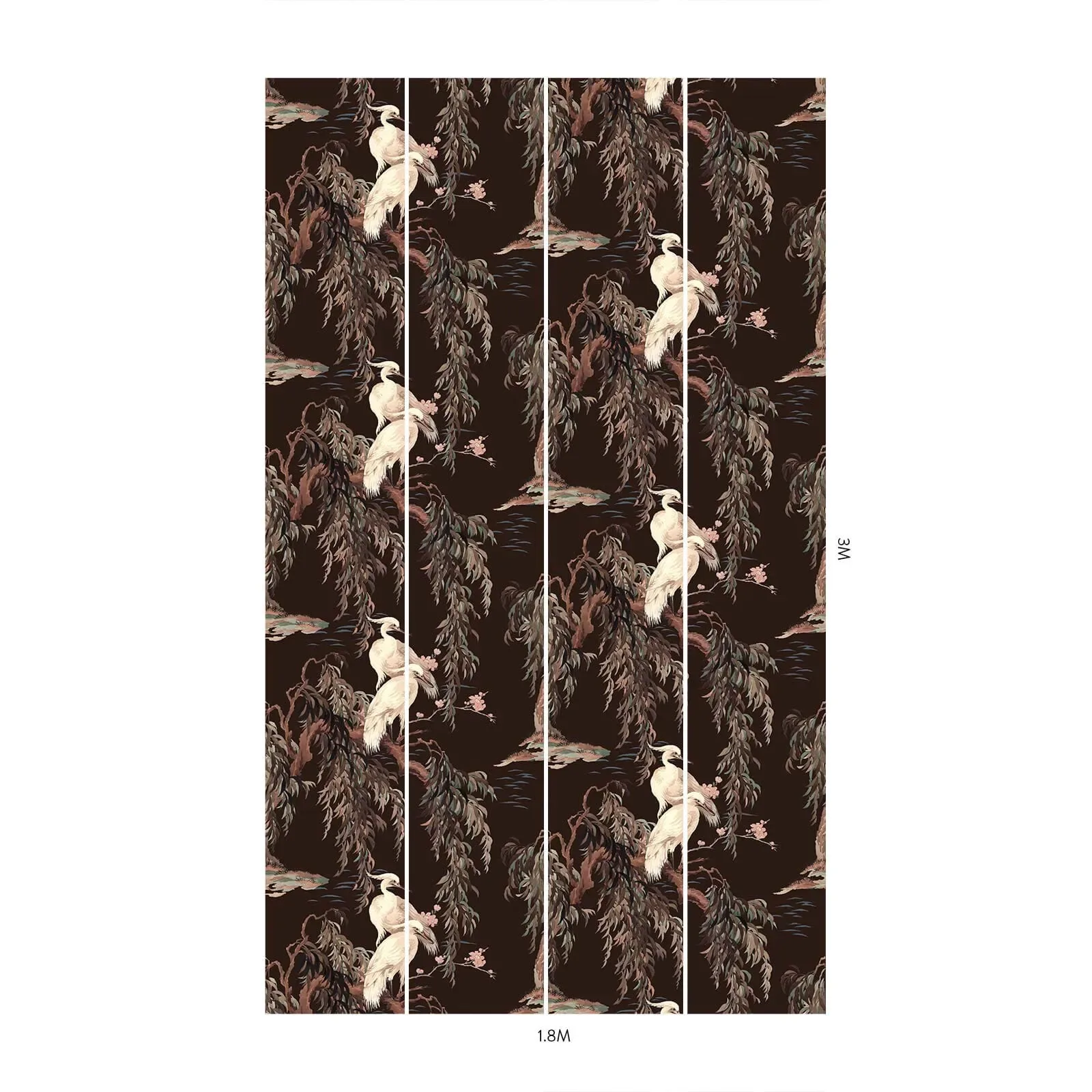House of Hackney Zeus wallpaper in Carob – SKU 1-WA-ZEU-DI-CRB-XXX