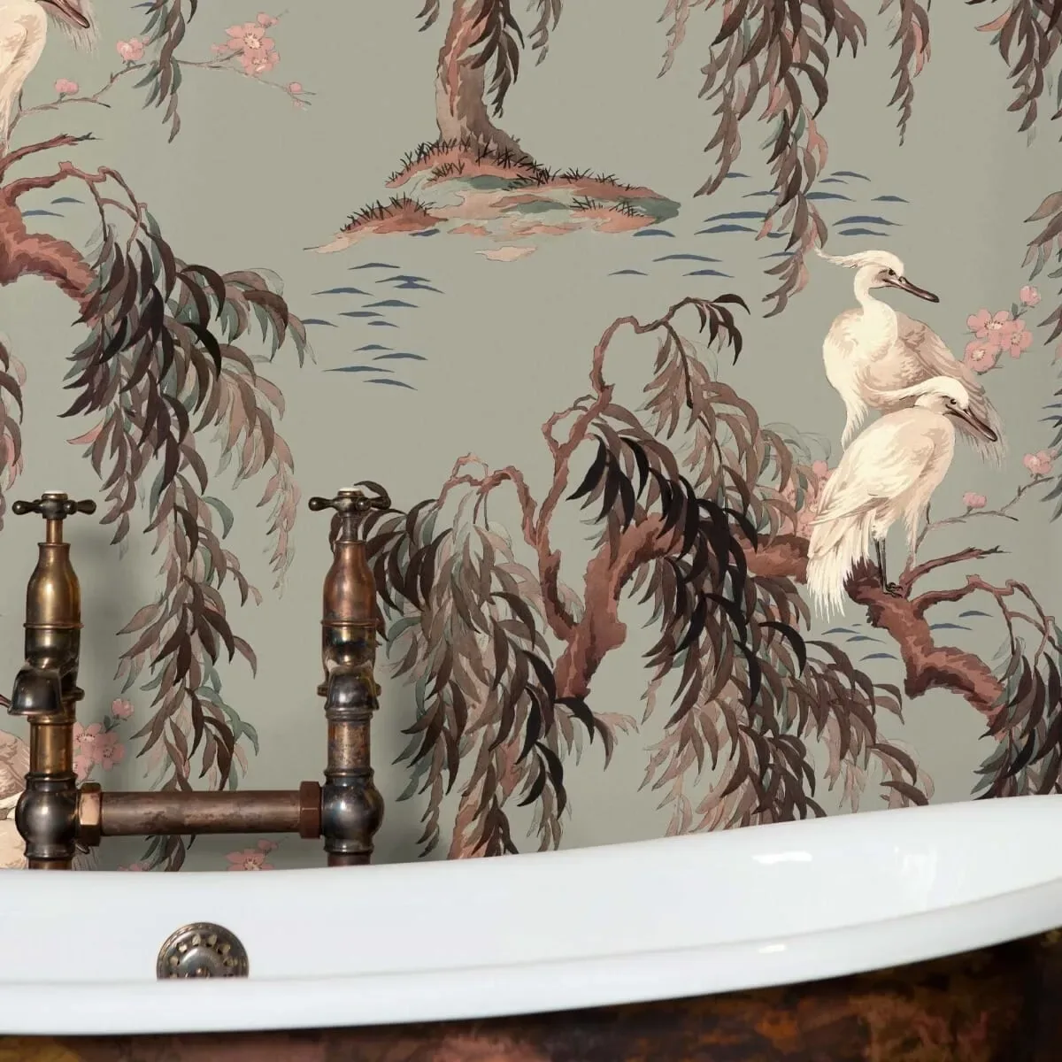House of Hackney Zeus wallpaper in Eau De Nil – SKU 1-WA-ZEU-DI-EAU-XXX