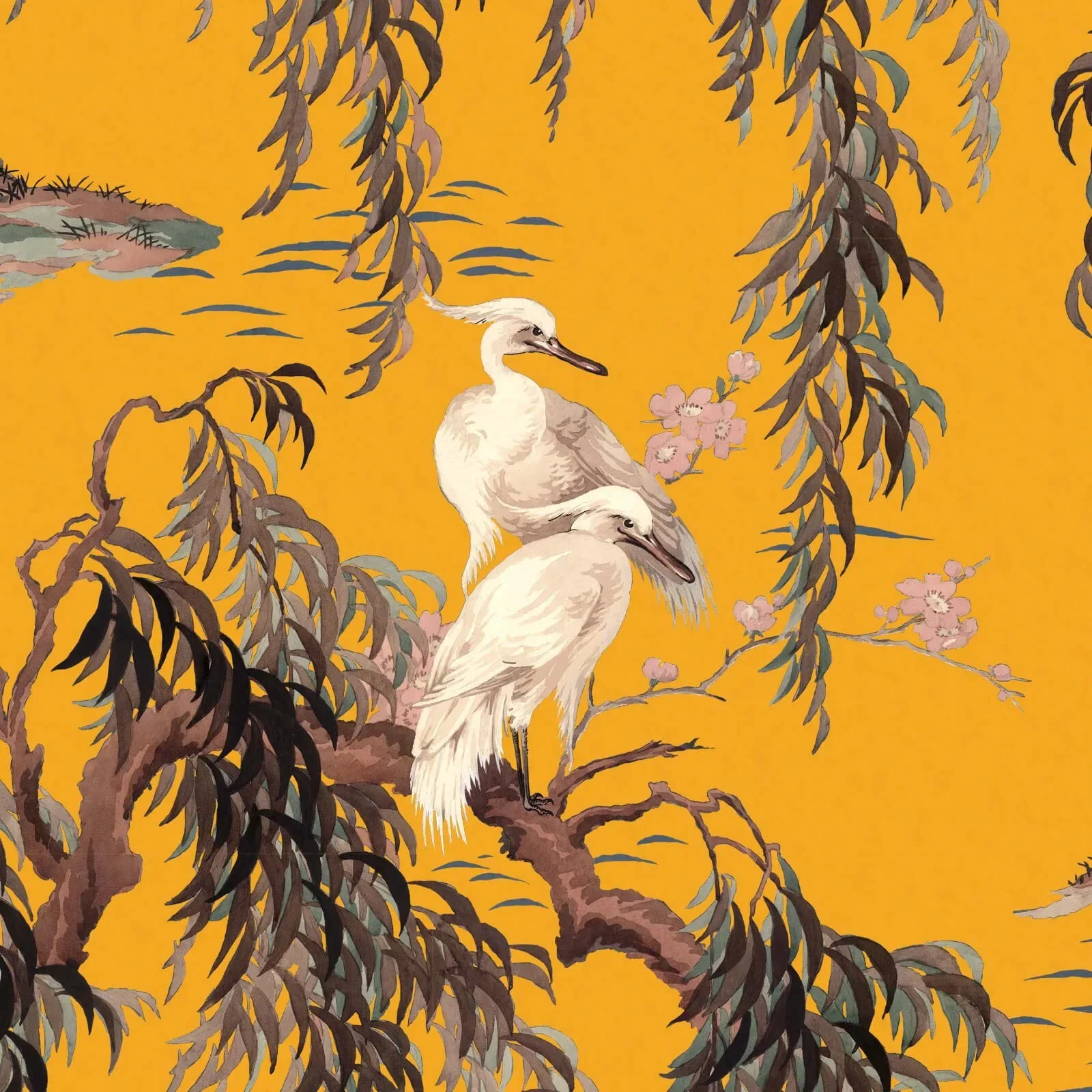 House of Hackney Zeus wallpaper in Ochre – SKU 1-WA-ZEU-DI-OCH-XXX
