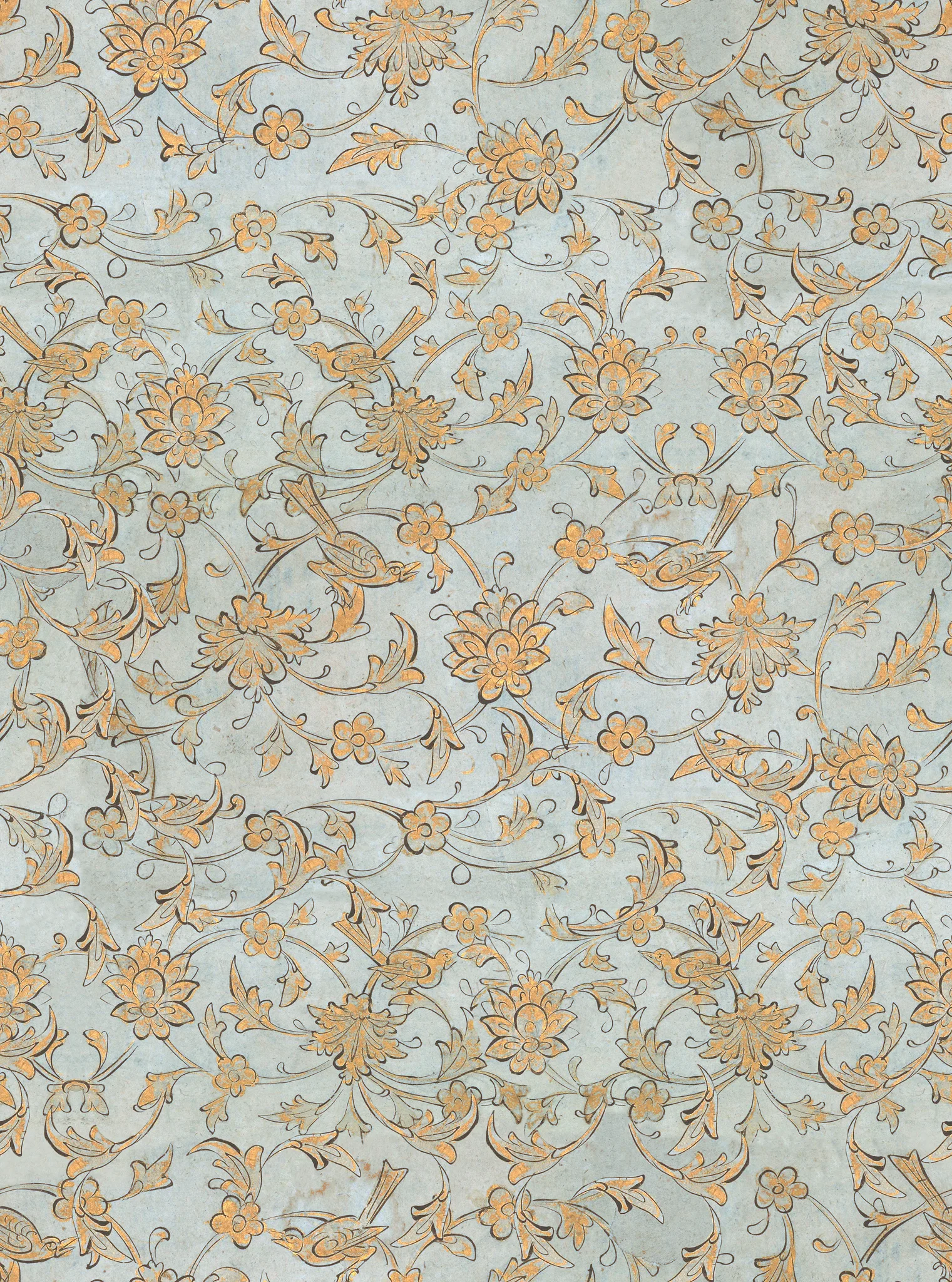 MINDTHEGAP BACKYARD FLOWERING Ether Blue wallpaper (WP30004)