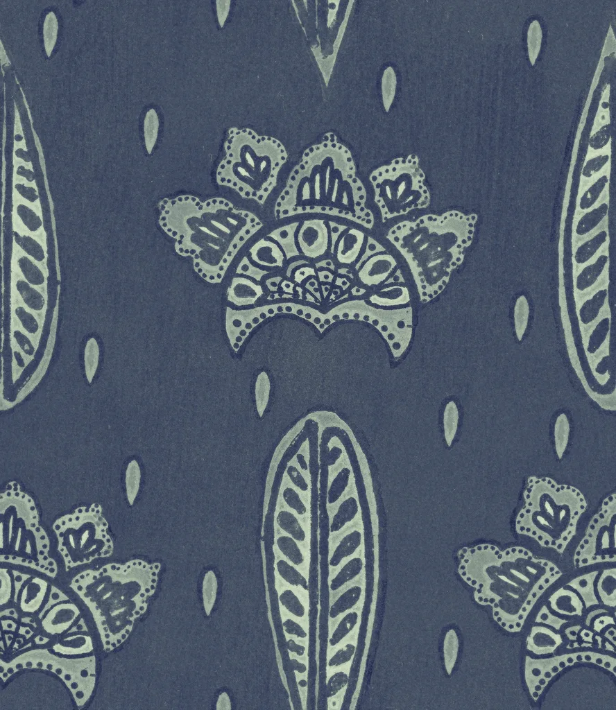 MINDTHEGAP BETHEL BATIK Cobalt wallpaper (WP30076)