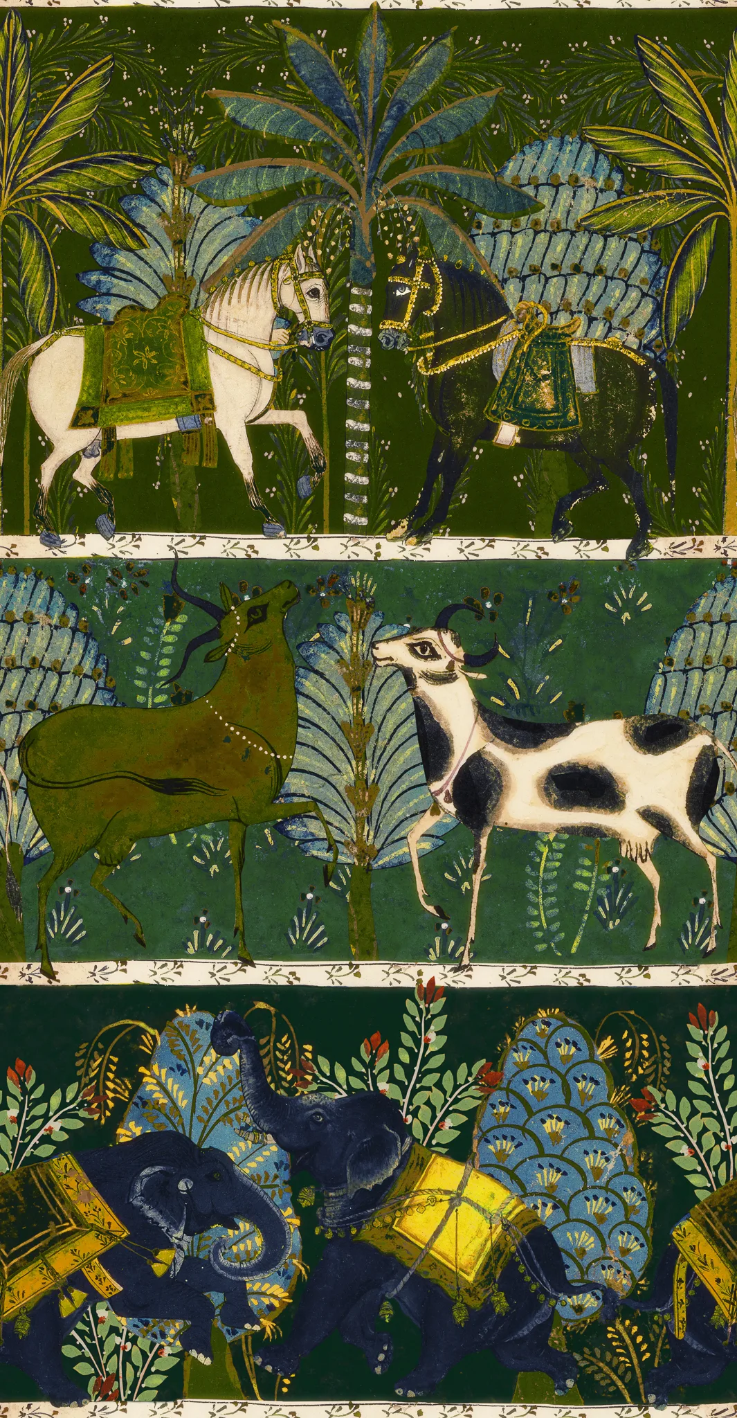 MINDTHEGAP CARNAVAL Green wallpaper (WP20611)