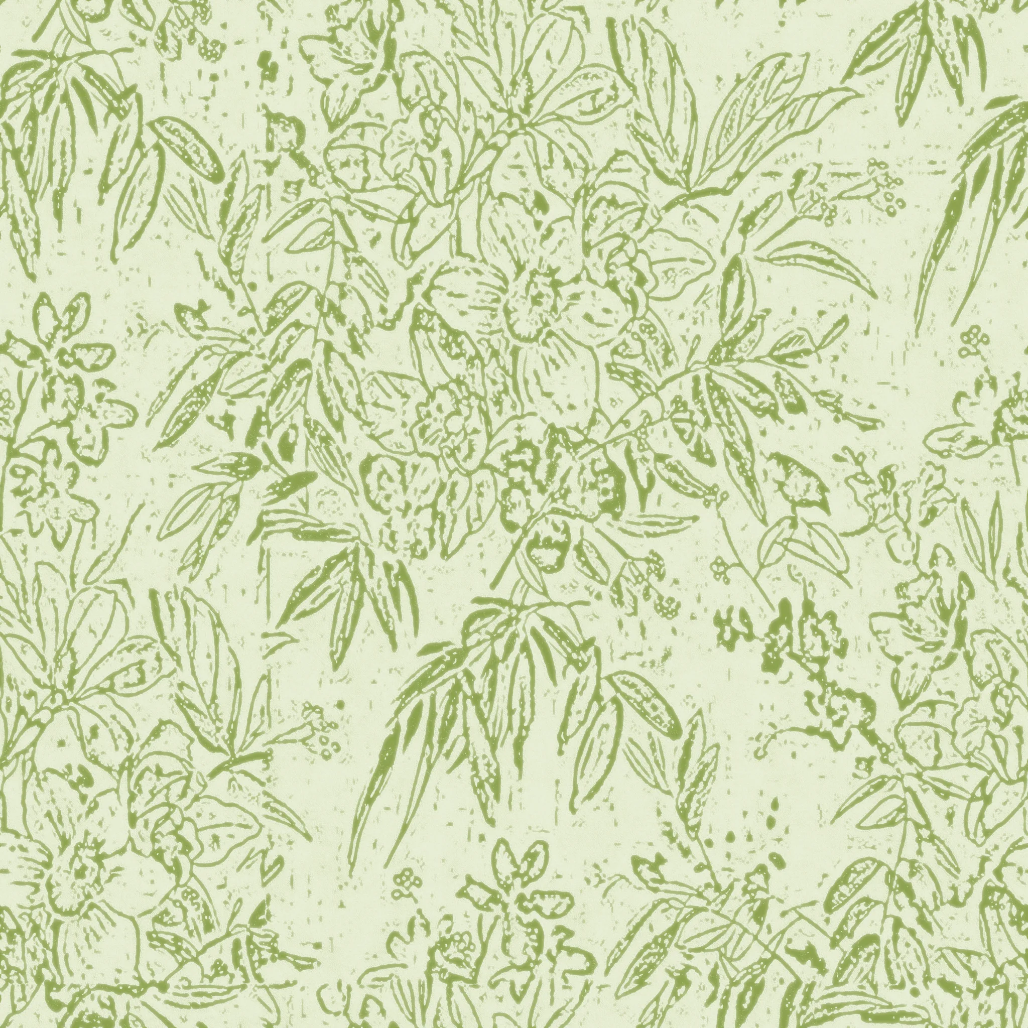 Transylvanian Roots Collection – CHERRY ORCHARD Green WP30007