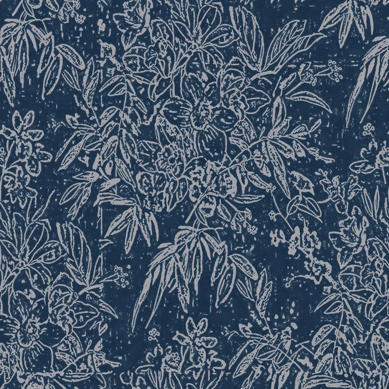 MINDTHEGAP CHERRY ORCHARD Indigo wallpaper (WP30008)