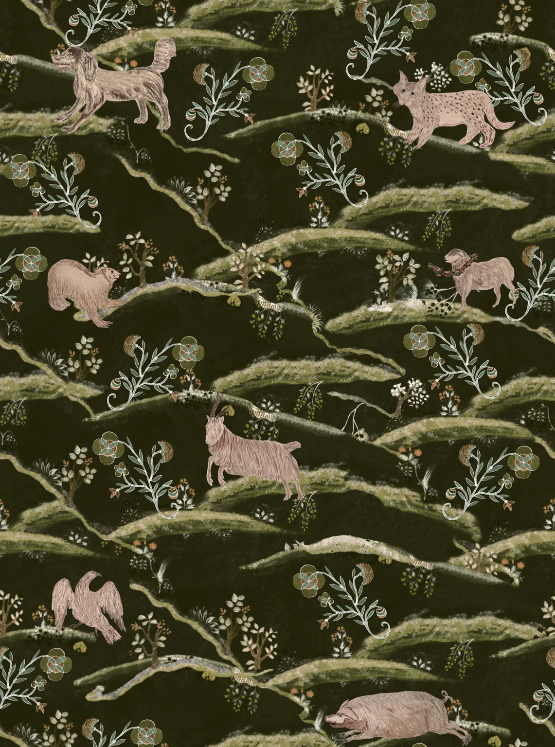 MINDTHEGAP COUNTRYSIDE by Night wallpaper (WP20541)