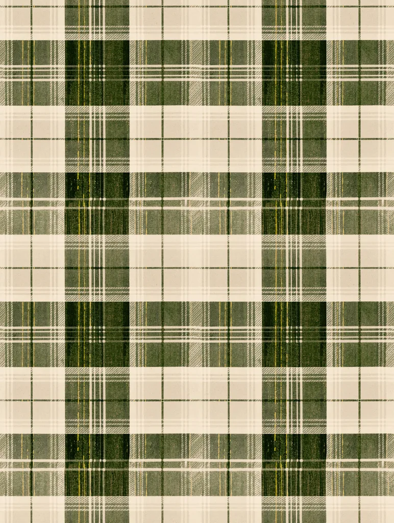 MINDTHEGAP COUNTRYSIDE PLAID Beechnut wallpaper (WP30010)