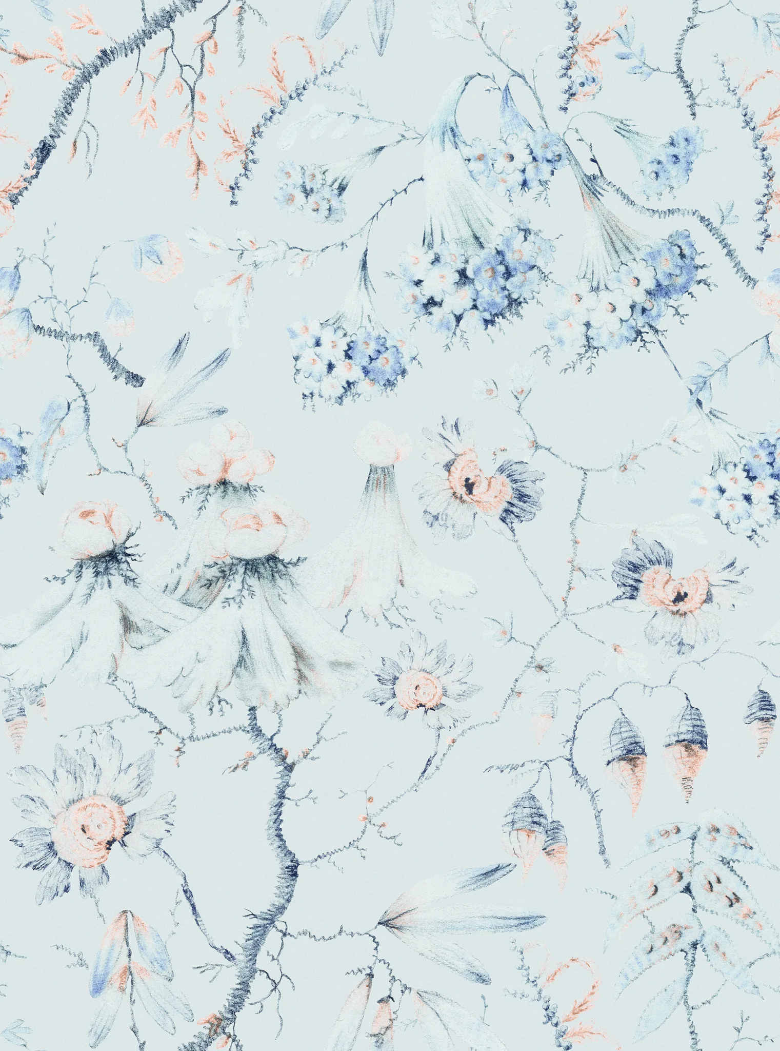MINDTHEGAP GRANDMA'S TAPESTRY Skylight wallpaper (WP30020)