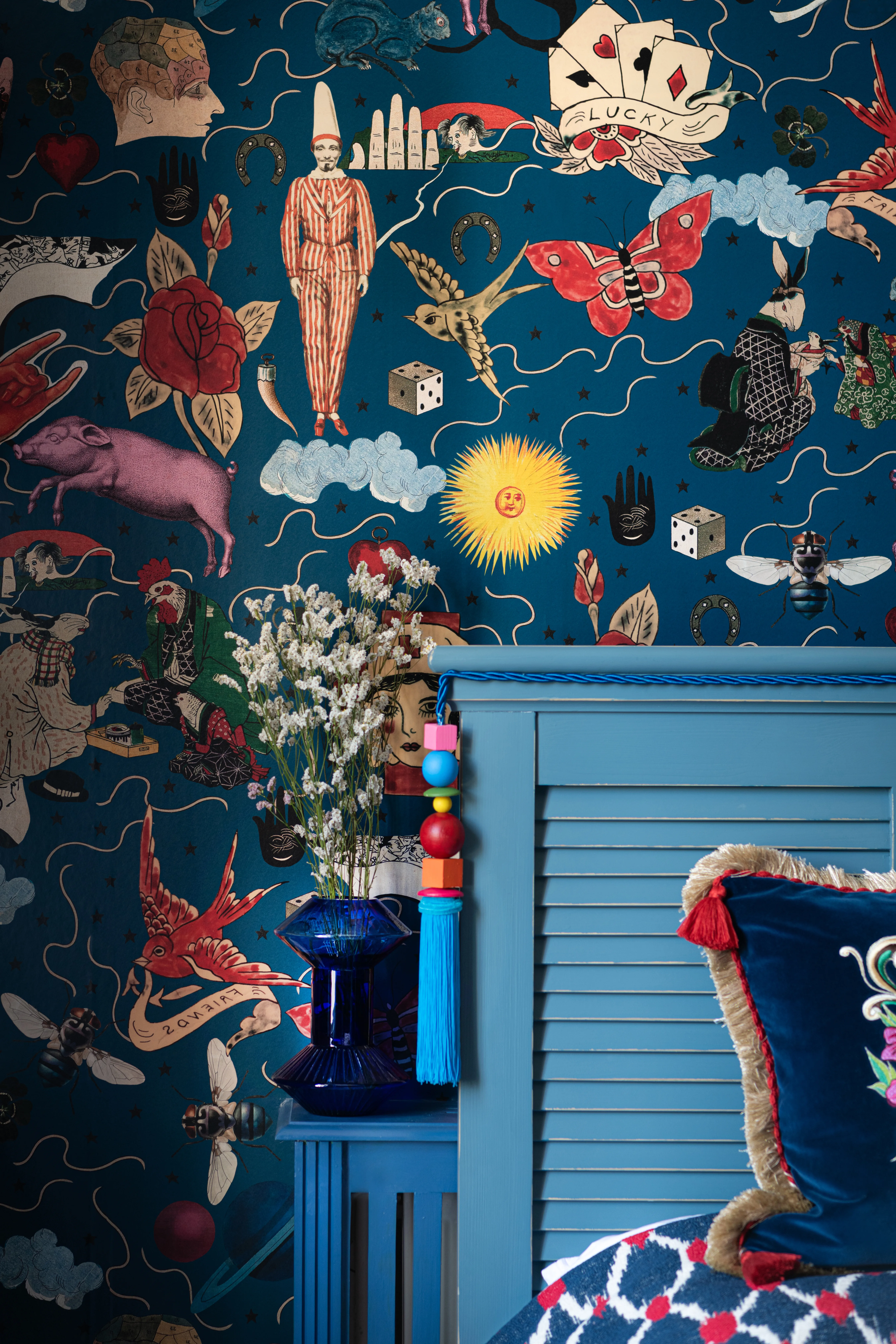 MINDTHEGAP ILLUSIONARY DAYTIME Blue wallpaper (WP20617)