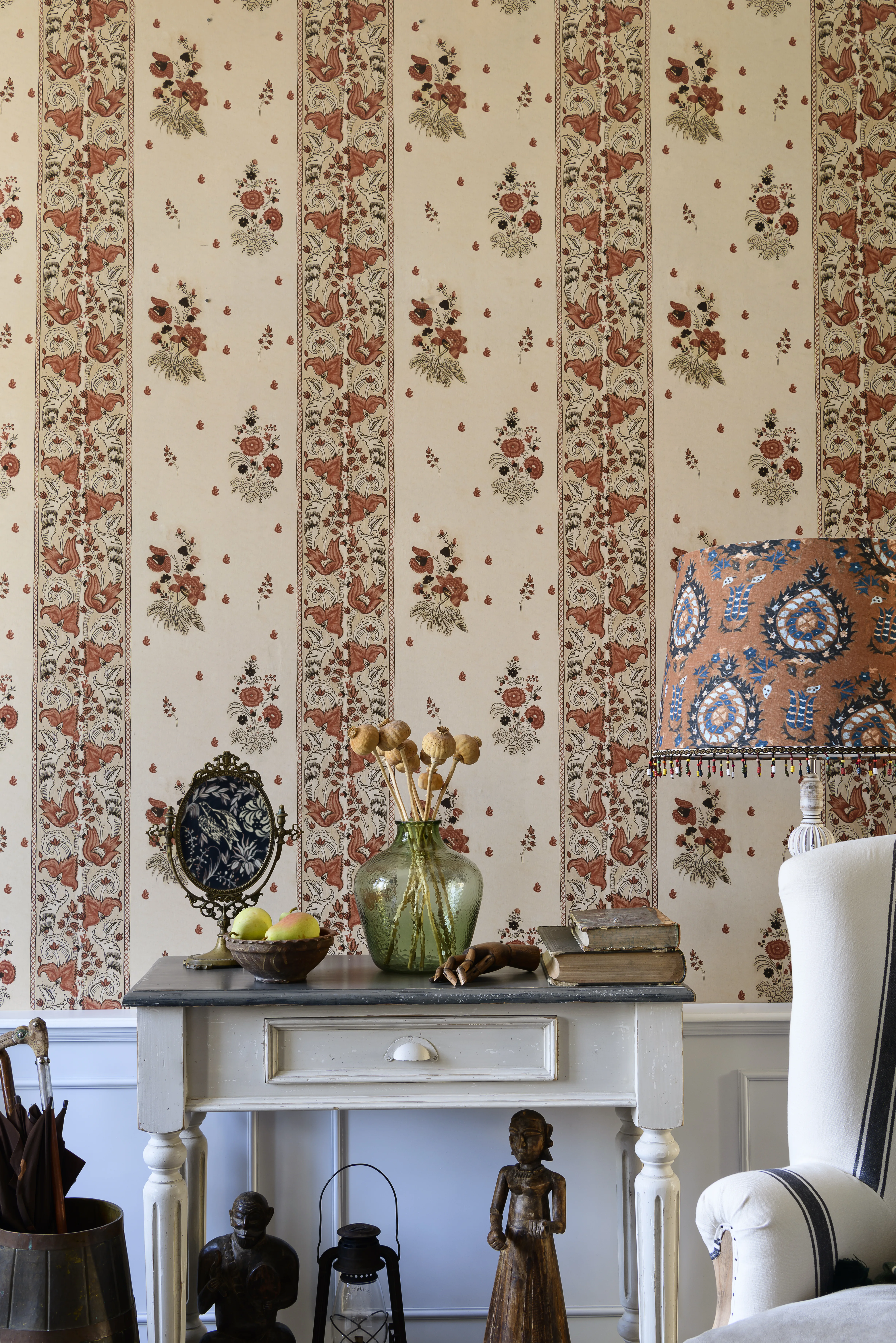 MINDTHEGAP KOROND FLORAL Leather wallpaper (WP30025)