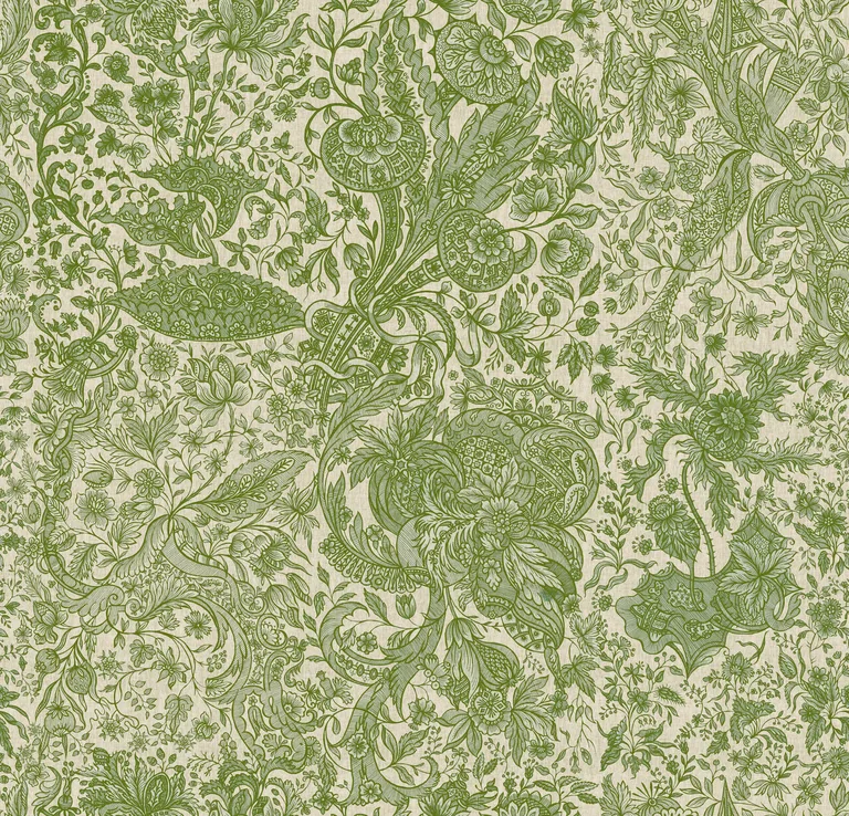 MINDTHEGAP SARKOZI EMBROIDERY Herbal wallpaper (WP30026)