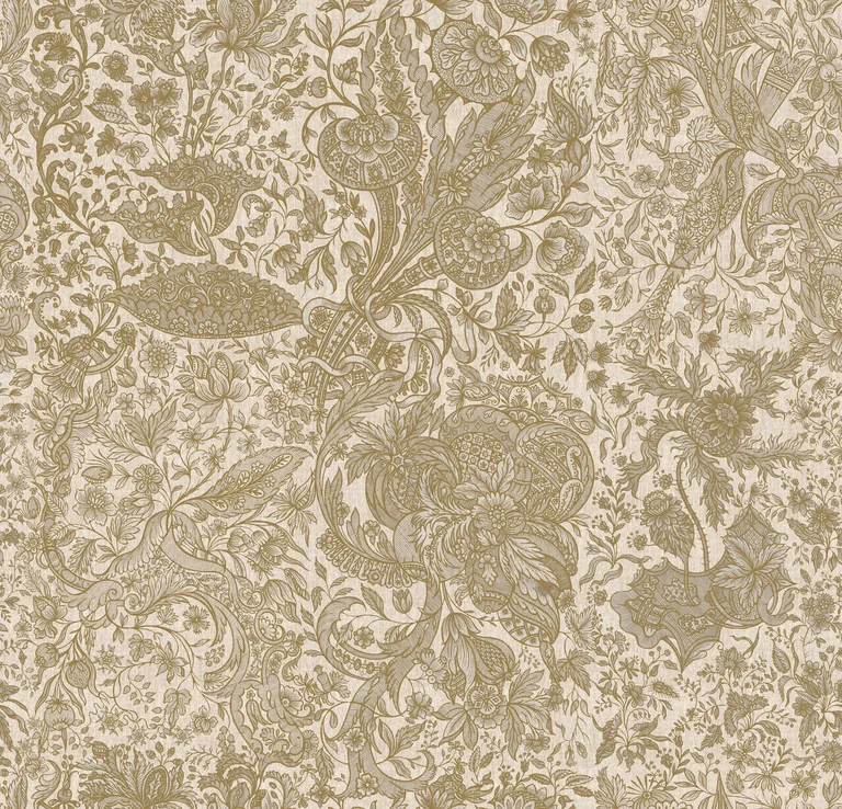 MINDTHEGAP SARKOZI EMBROIDERY Taupe wallpaper (WP30028)