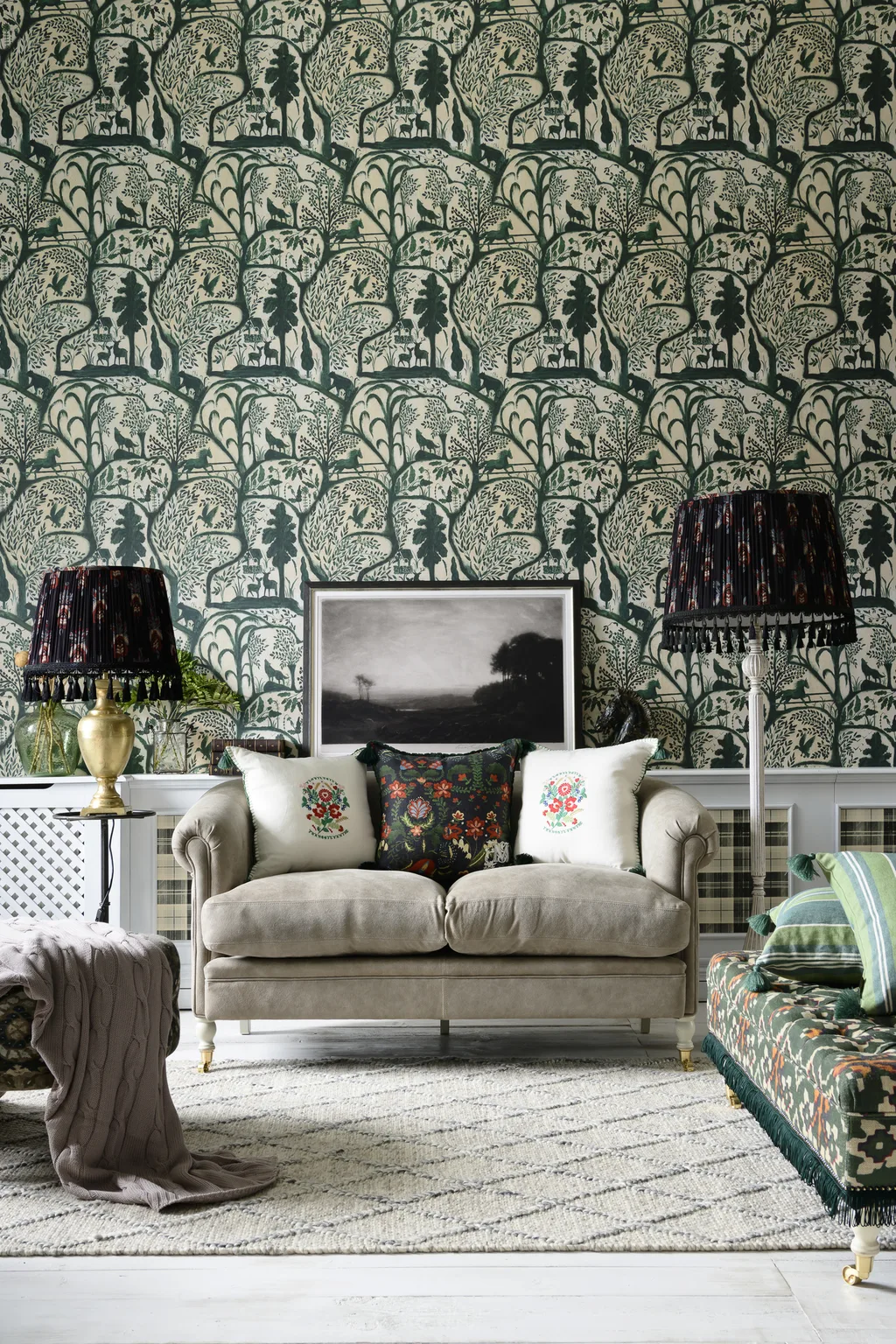 MINDTHEGAP THE ENCHANTED WOODLAND Green wallpaper (WP20549)