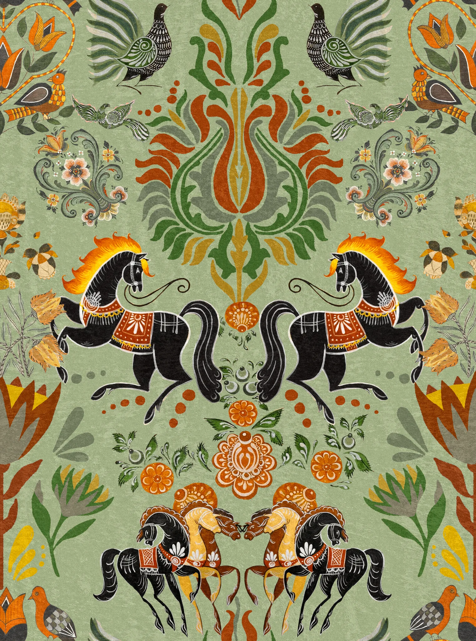 MINDTHEGAP THE FOLK PARADE wallpaper (WP20555)