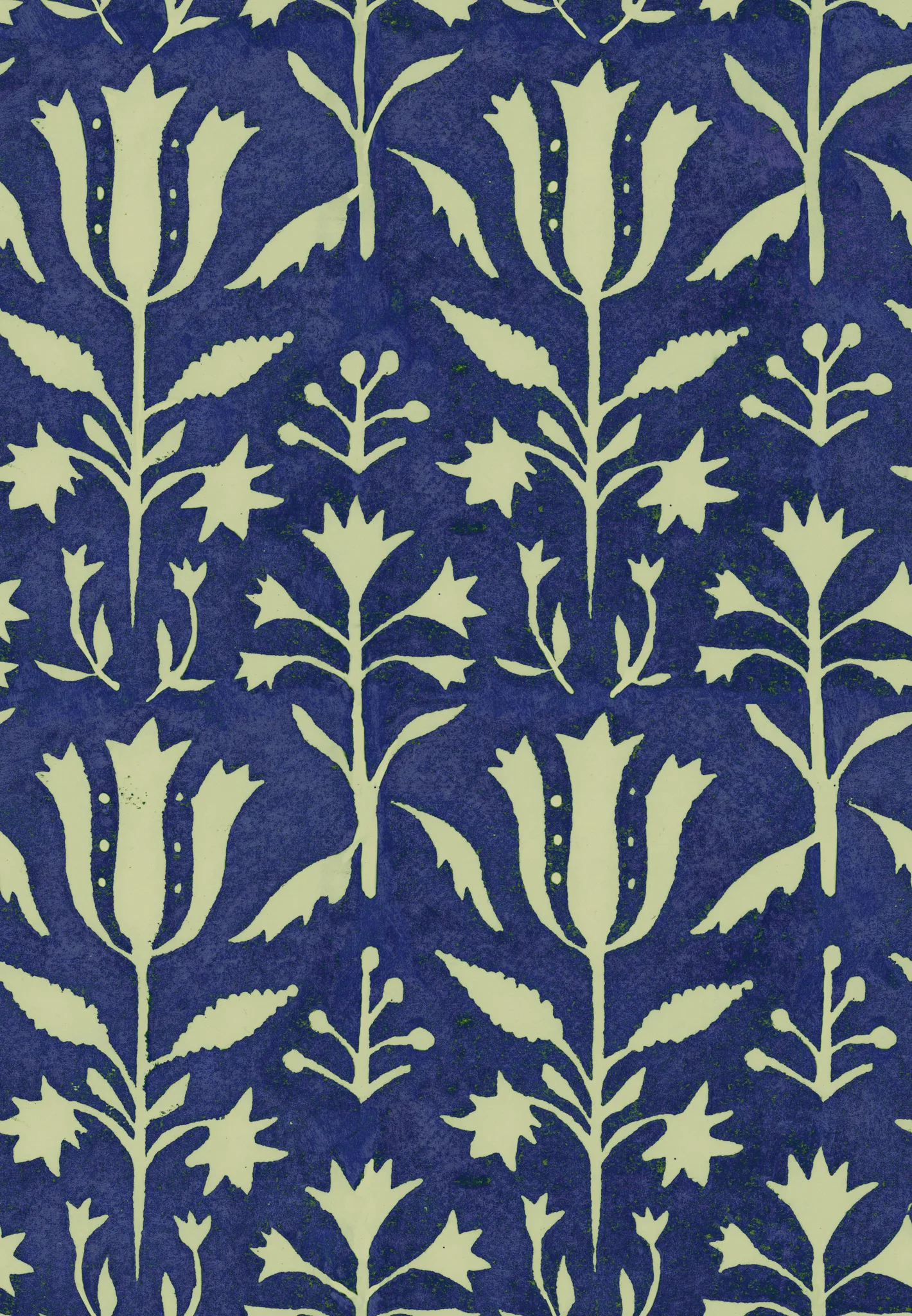 MINDTHEGAP TULIPAN Indigo wallpaper (WP30034)