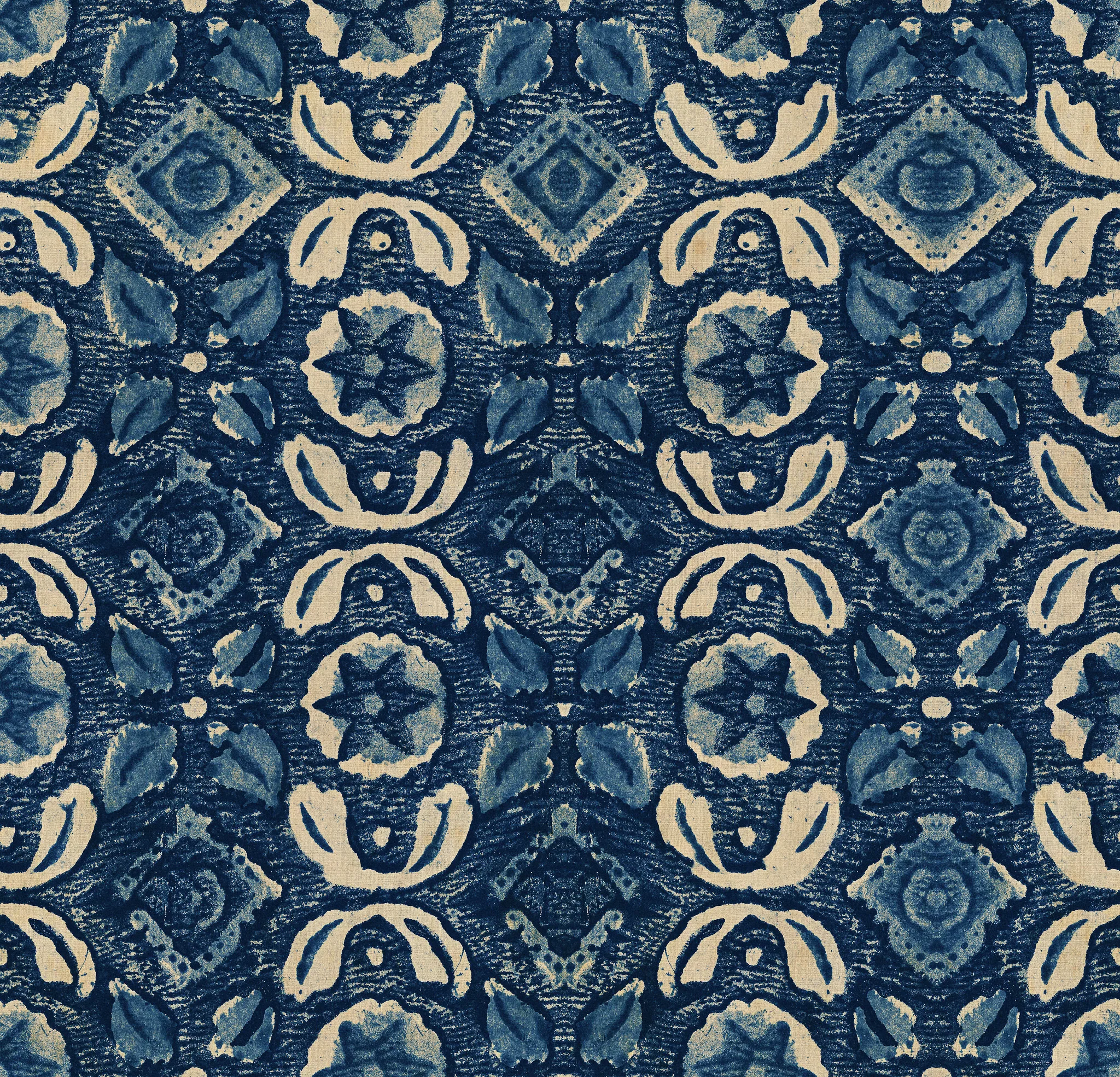 MINDTHEGAP VARANASI Indigo wallpaper (WP30099)