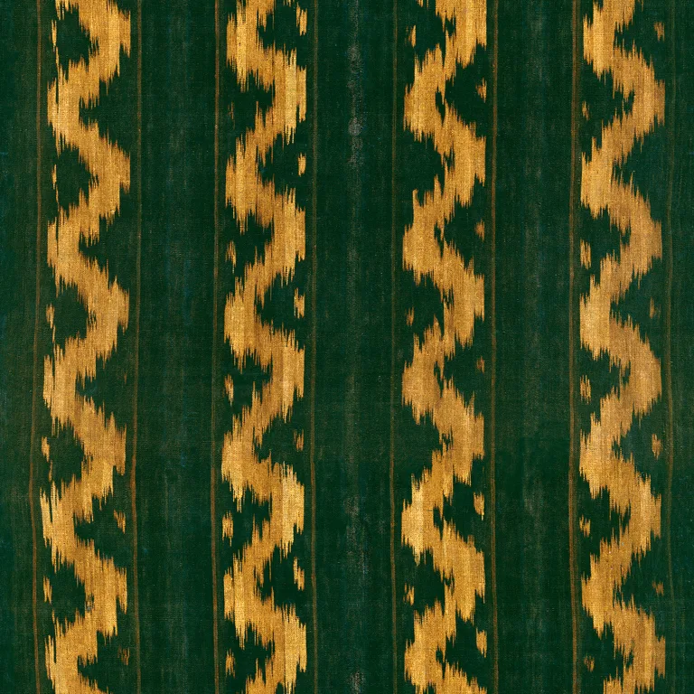 MINDTHEGAP VINTAGE IKAT Topiary Green wallpaper (WP30102)
