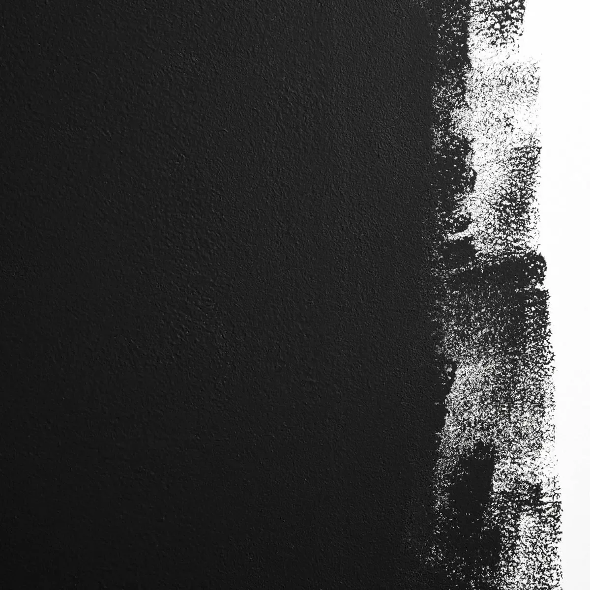 Schumacher Dark Arts paint swatch – pure black