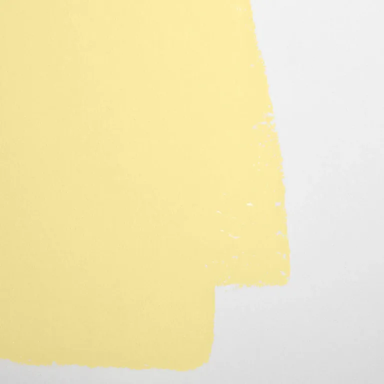 Schumacher Disco Nap paint swatch – light acid-yellow