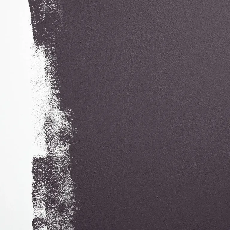 Schumacher Essence Of Nightshade paint swatch – deep purple