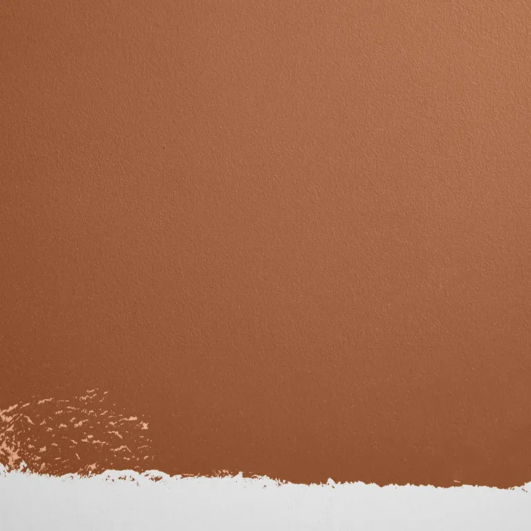 Schumacher Ghost Ranch paint swatch – warm terracotta