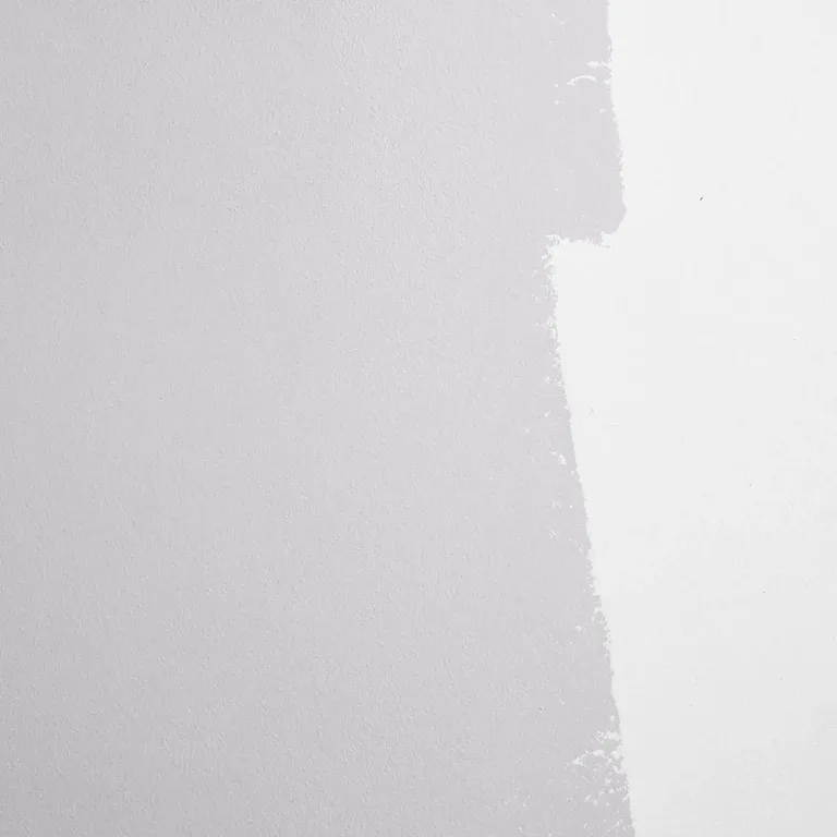 Schumacher Good Intentions paint swatch – dusty lilac with a hint of black