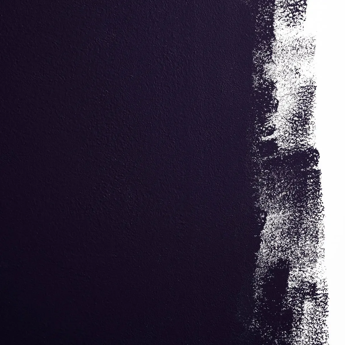 Schumacher McQueen paint swatch – inky black with a hint of purple