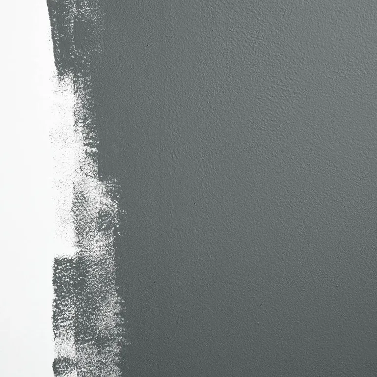 Schumacher No Curfew paint swatch – dark gray with cool undertones