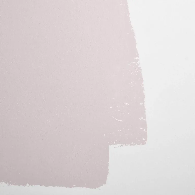 Schumacher Not So Delicate paint swatch – gray lavender with a hint of pink