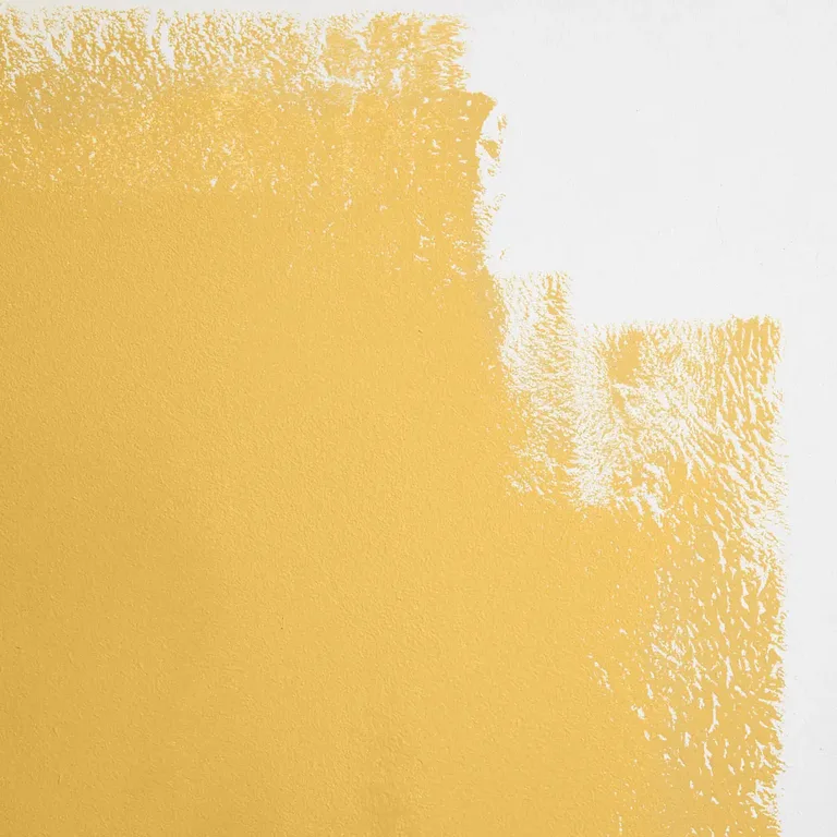Schumacher Pablo Honey paint swatch – warm, bright yellow