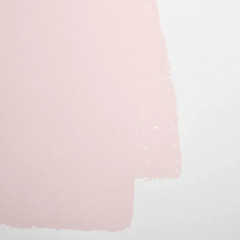 Schumacher Rose Quartz paint swatch – warm pink with gray