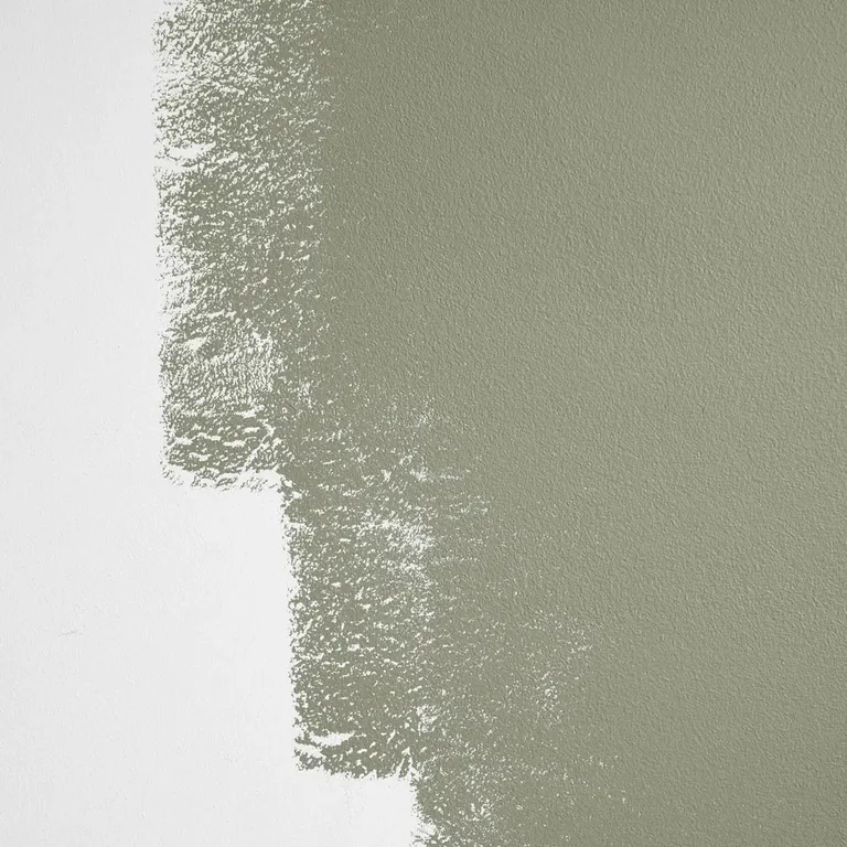 Schumacher Saged paint swatch – muted olive green
