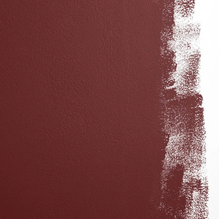 Schumacher Self-Portrait paint swatch – deep, dark red