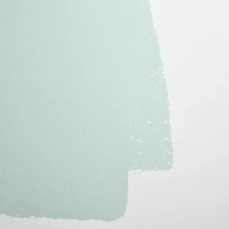 Schumacher Skywalker paint swatch – muted, light blue with green undertones