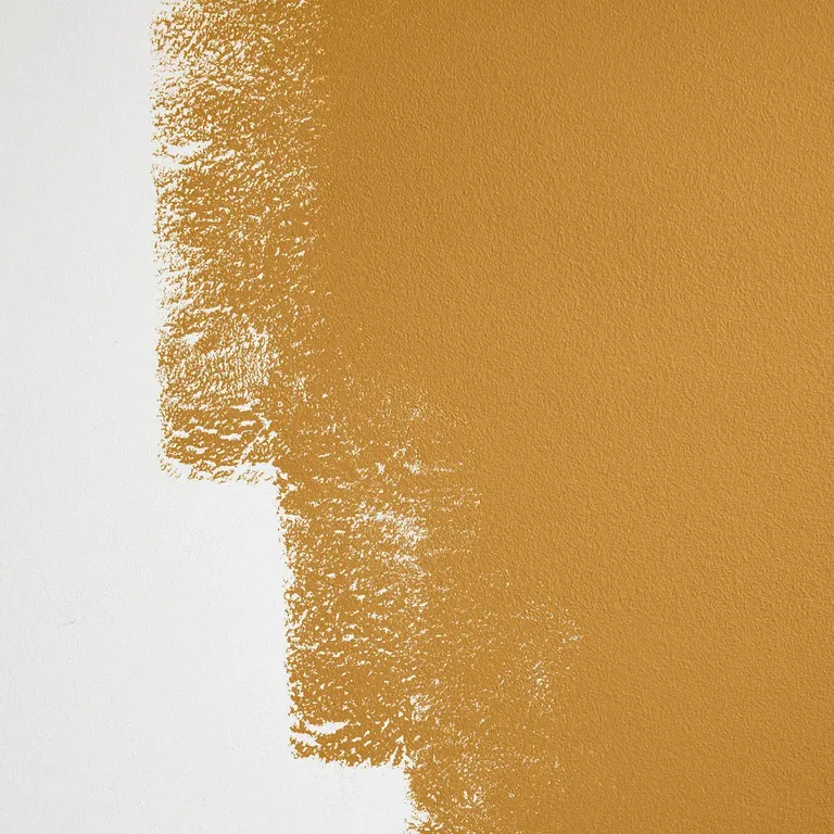 Schumacher Tanlines paint swatch – dark, strong yellow