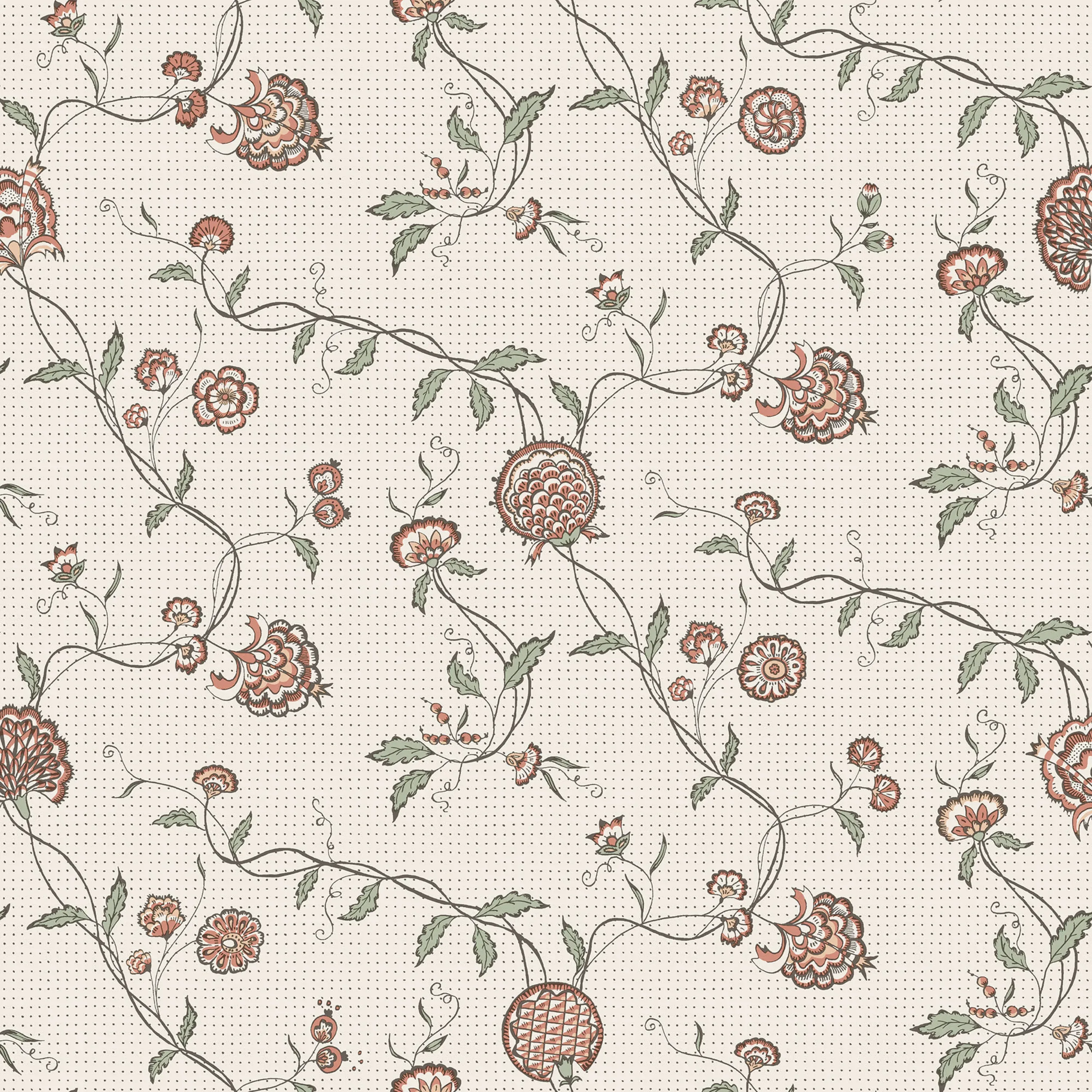 Sandberg Adelaide in Terracotta wallpaper (S10266)